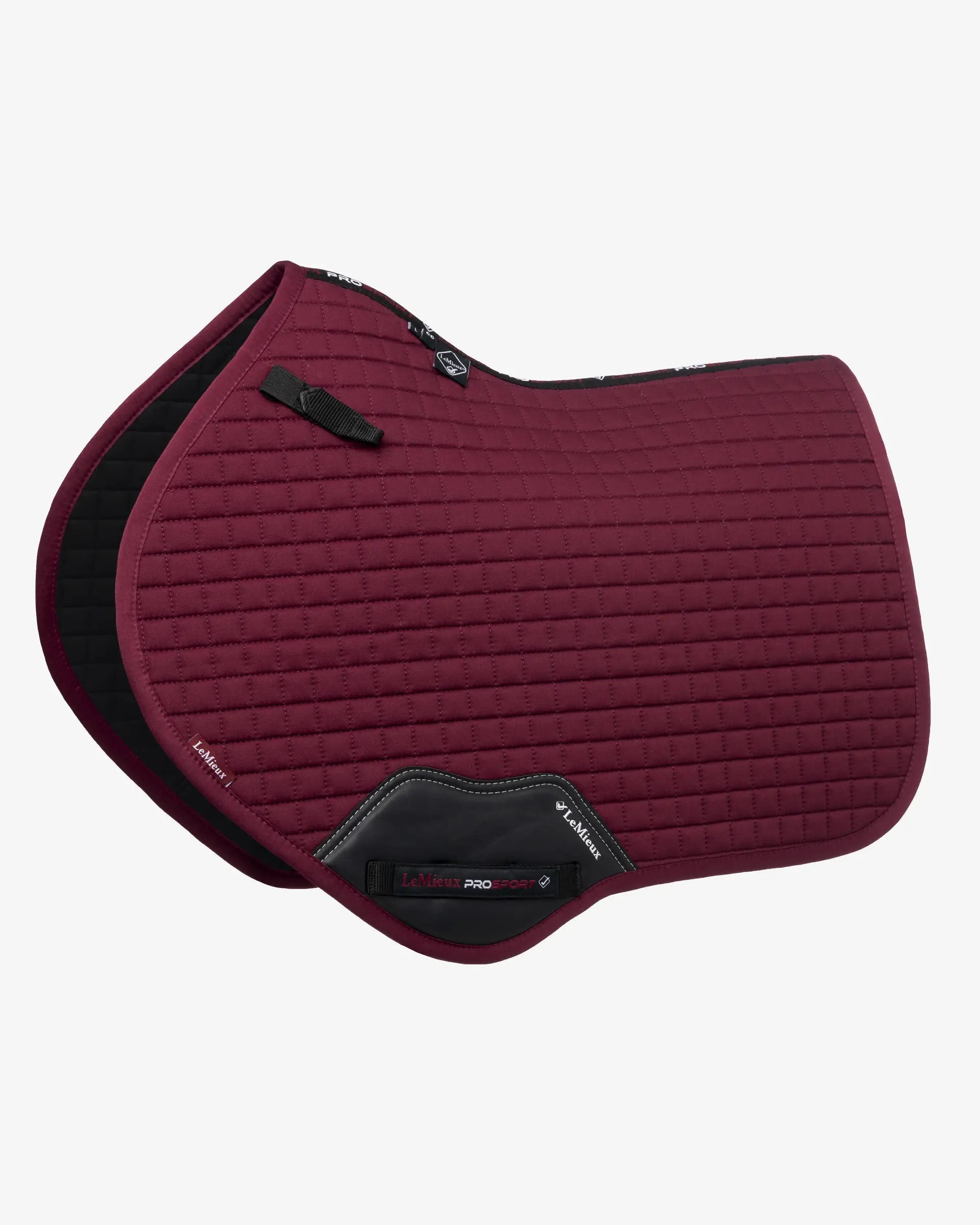 LeMieux Cotton Close Contact Square Burgundy