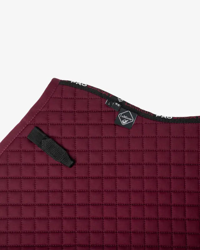 LeMieux Cotton Close Contact Square Burgundy