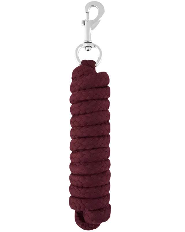 LeMieux Cotton Lead Rope Burgundy