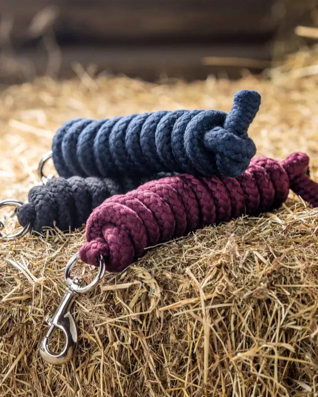 LeMieux Cotton Lead Rope Black