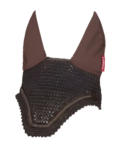 Lemieux Crystal Fly Hood - Brown Horse Fly Veil with Sparkle Detailing | Equiflair