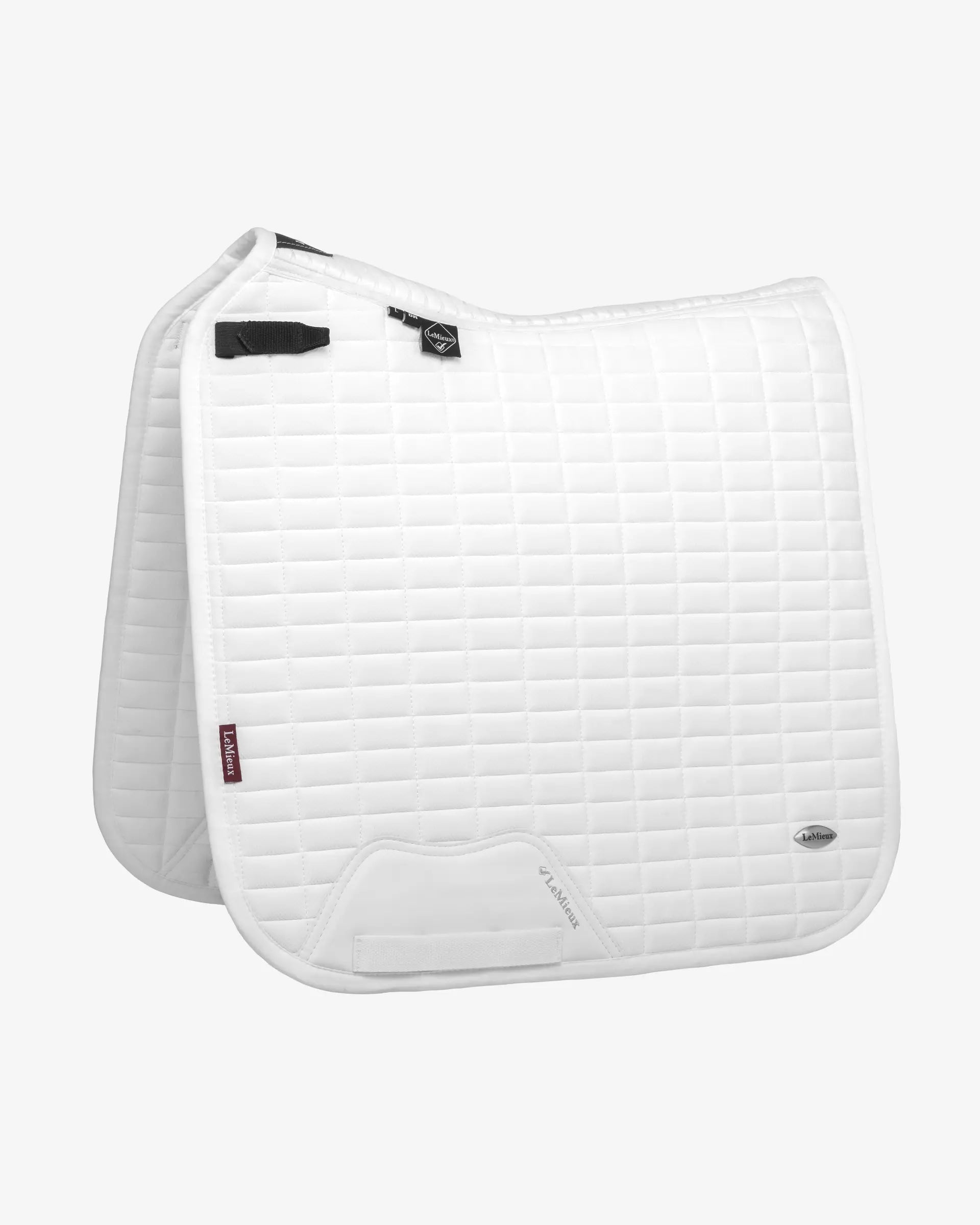 LeMieux Self-Cool Dressage Square Arctic White