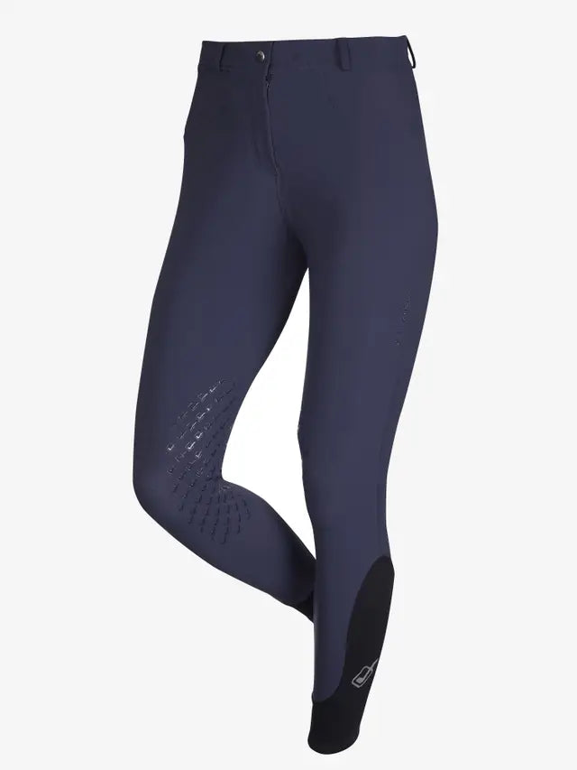 LeMieux Dynamique Navy Knee Grip Riding Breeches | Comfortable Equestrian Pants