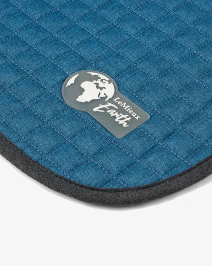 Lemieux Earth GP Square Ocean Saddle Pad: Recycled Equestrian Gear