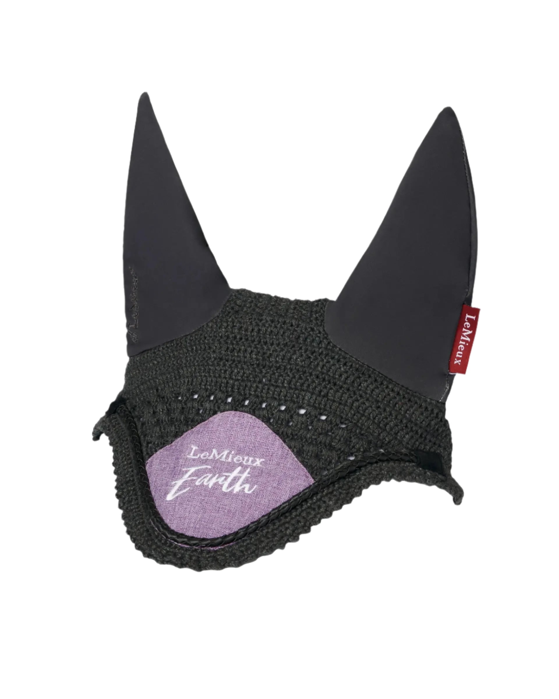 Lemieux Earth Fly Hood Thistle - Sustainable Horse Ear Net Made from Recycled Materials
