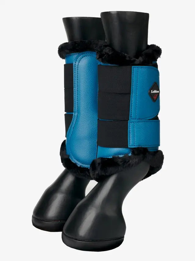 LeMieux Marine Fleece Lined Horse Brushing Boots for Leg Protection | Equestrian Gear