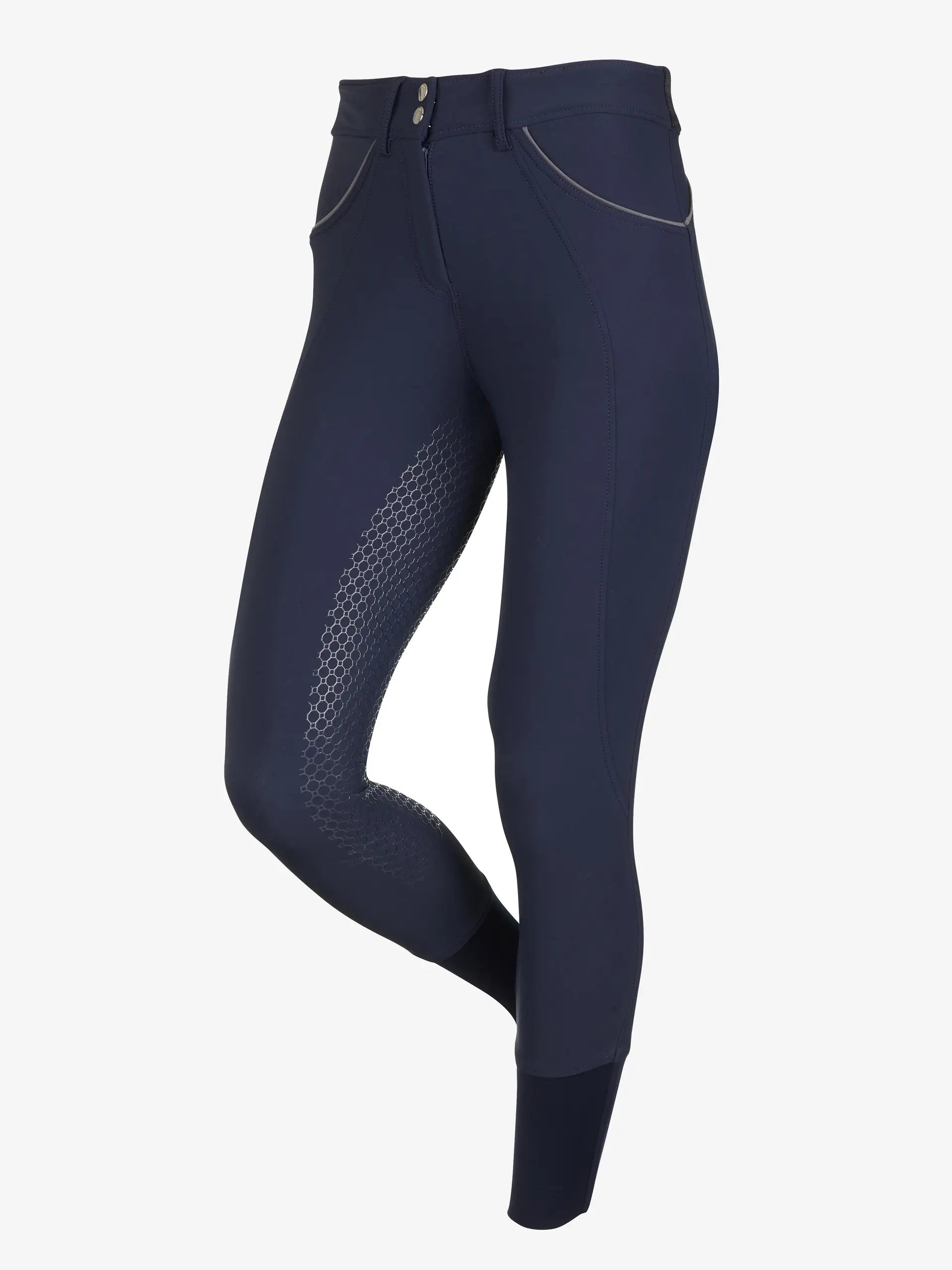 LeMieux Freya Navy Riding Breeches: Equestrian Apparel, Comfortable Fit