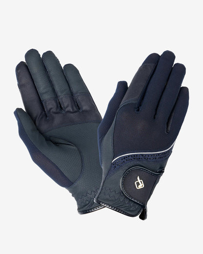 LeMieux Crystal Gloves Navy