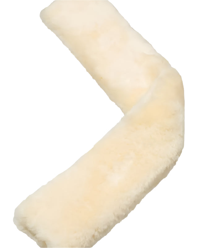 LEMIEUX GP Girth Sleeve Natural Sheepskin - Horse Riding Girth Cover 60cm