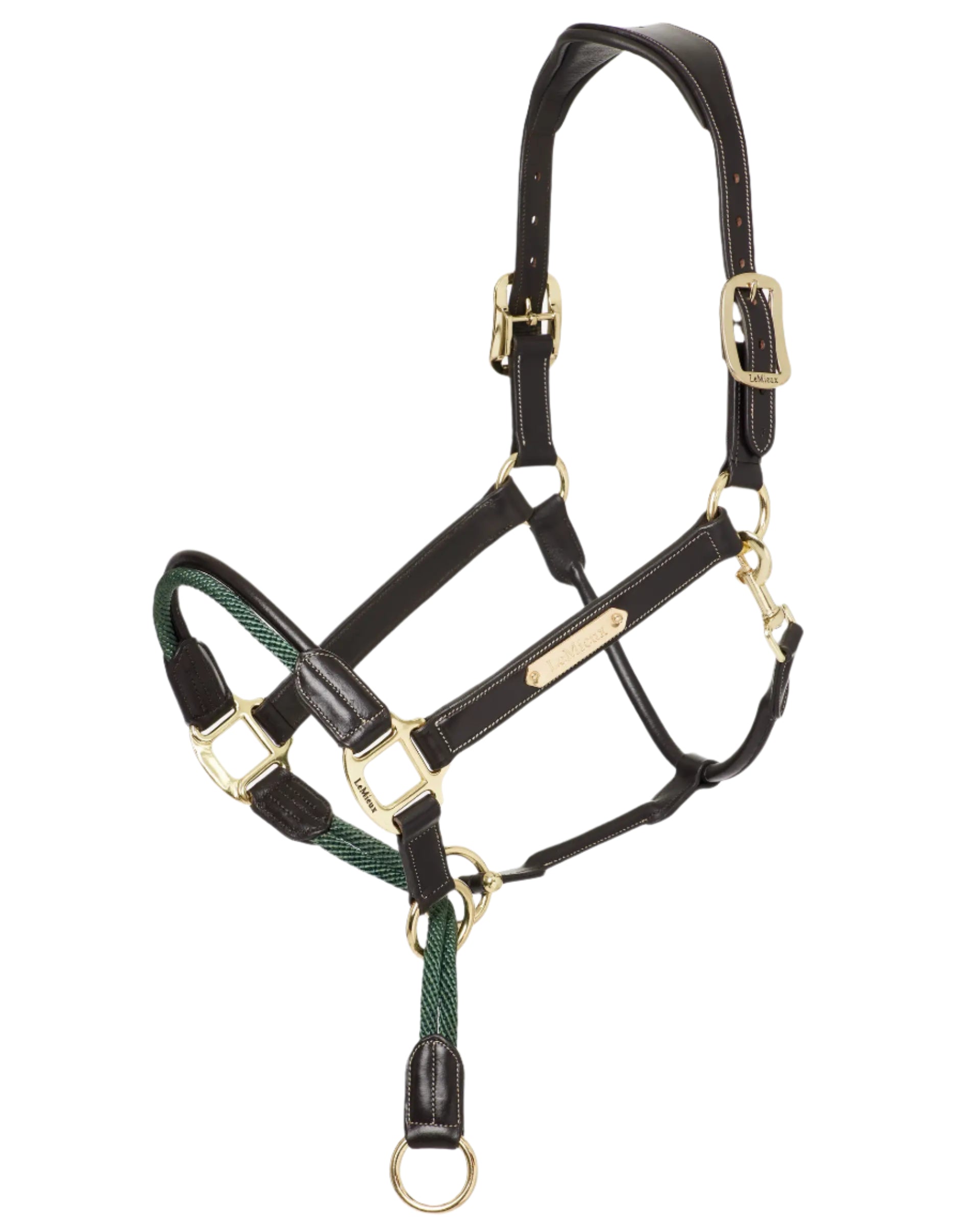 LeMieux Rope Control Headcollar Brown