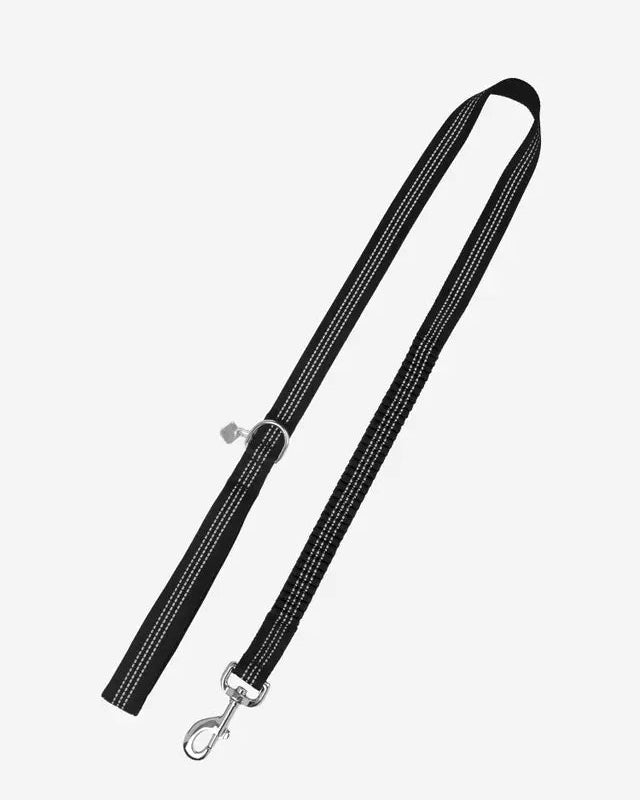 LEMIEUX HENLEY BUNGEE DOG LEAD BLACK - Shock Absorbing Dog Leash with Reflective Stitching and Comfort Grip - Dog Leads…