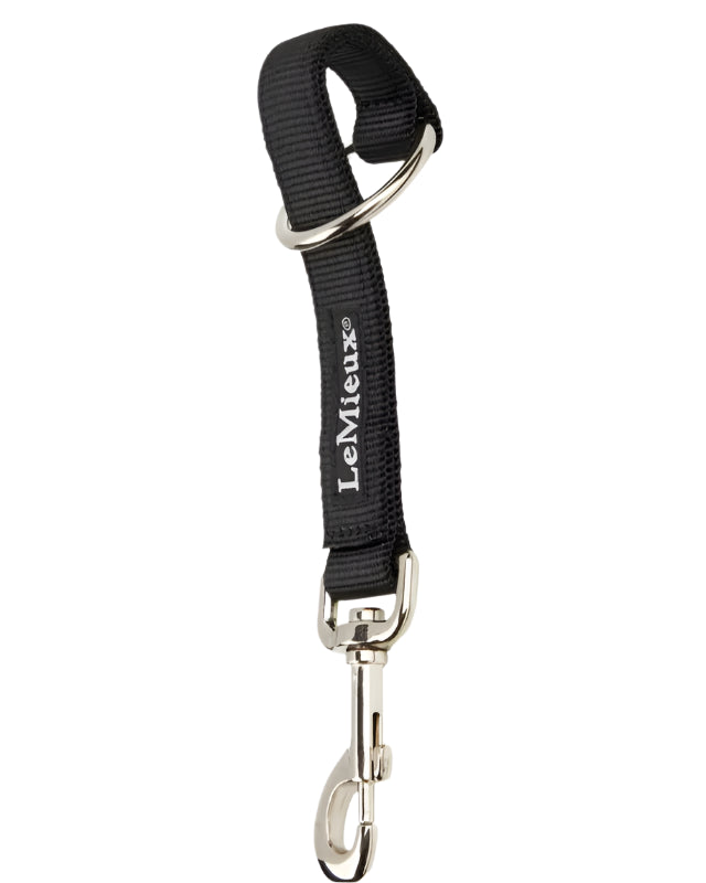 LEMIEUX Hook and Loop Strap Black - Multipurpose Yard Essential