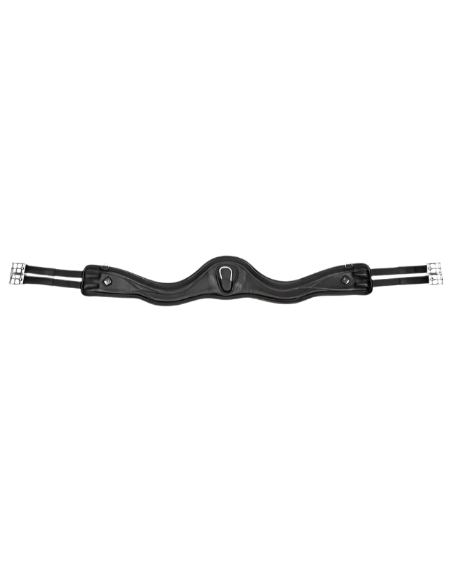 LEMIEUX GEL-TEK Anatomic Jumping Girth Black: Comfort & Performance, Gel Pockets, Equiflair Saddlery