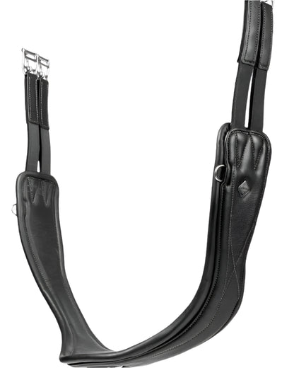 LEMIEUX GEL-TEK Anatomic Jumping Girth Black - Horse Tack Equestrian Saddlery