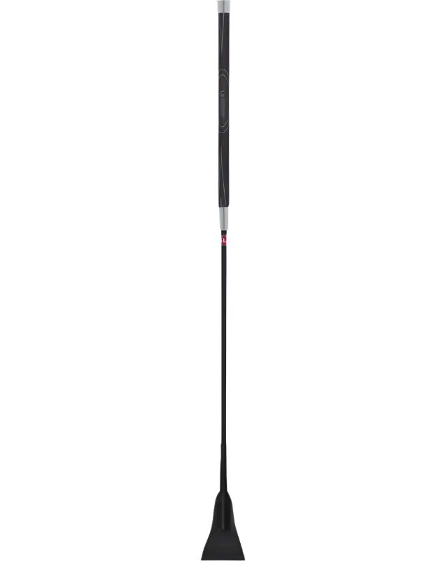 LEMIEUX LEGRIP Jumping Whip Black: Lightweight, balanced riding crop by Equiflair.