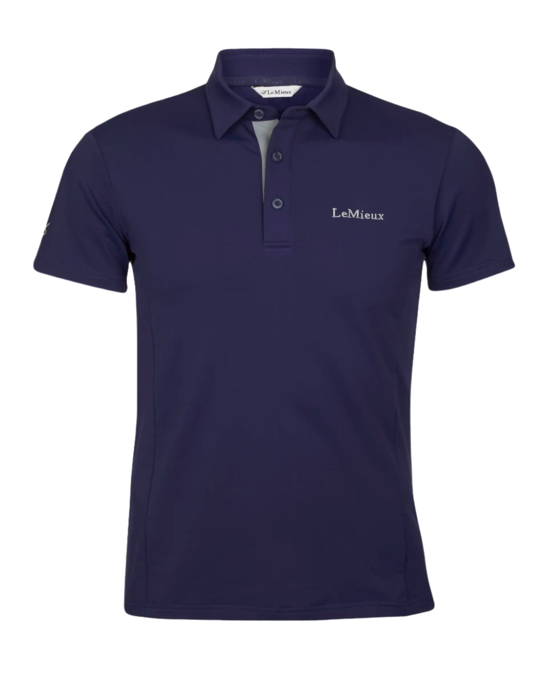 LeMieux Junior Pro Polo Shirt Navy | Kids Equestrian Clothing | Equiflair