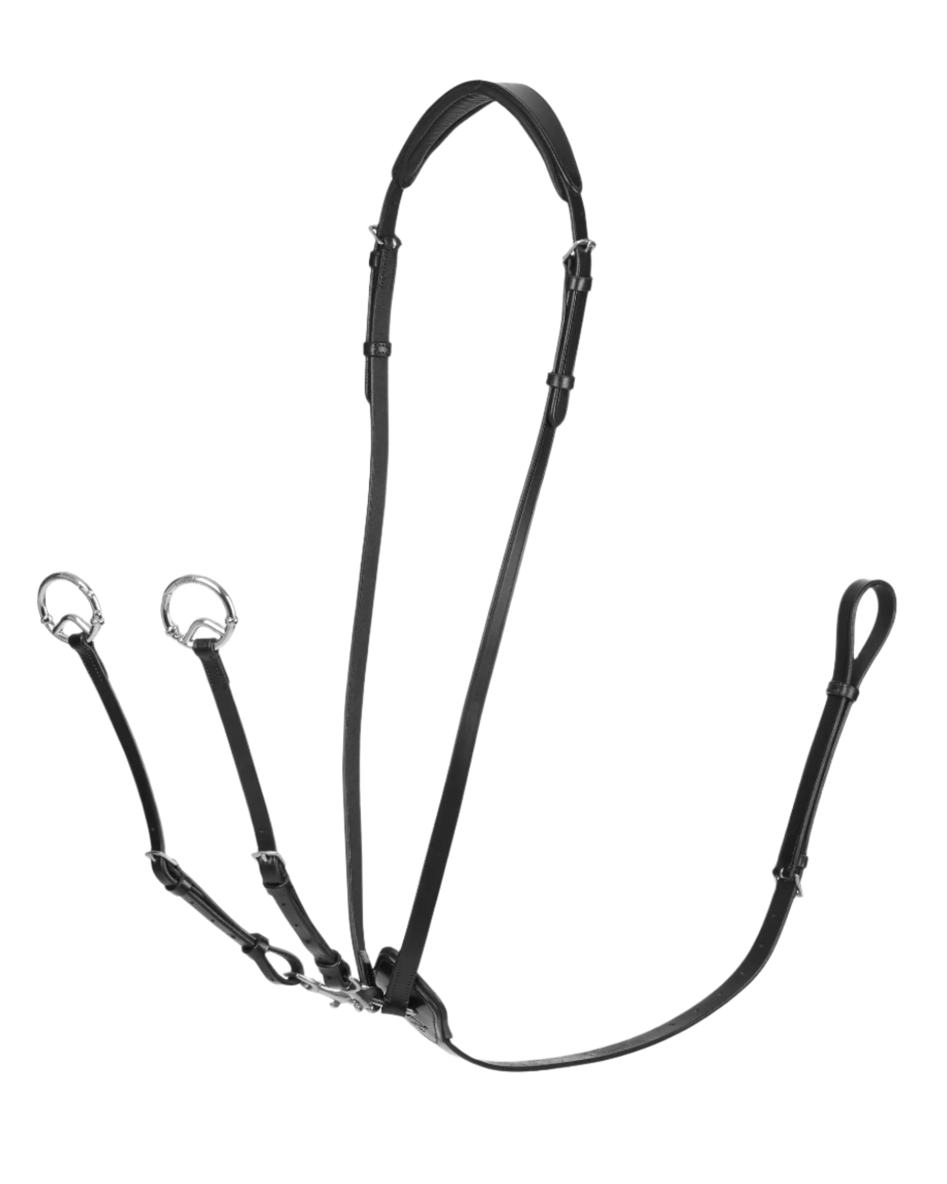 LeMieux Kudos Running Martingale Black/Silver