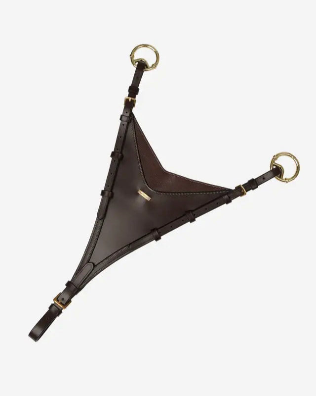 LeMieux Kudos Bib Martingale Attachment Brass/Brown