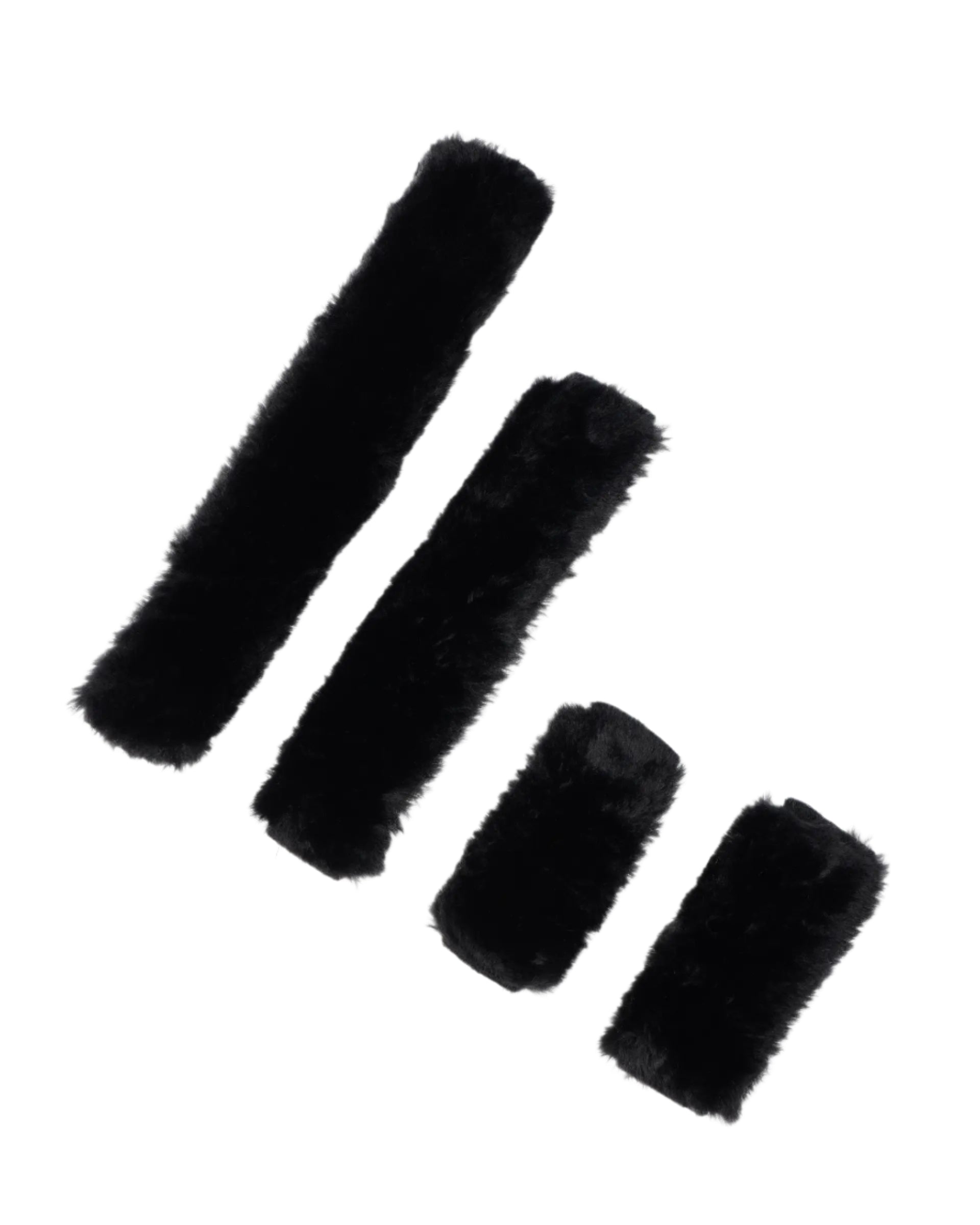 LeMieux Simuwool Headcollar Set Black