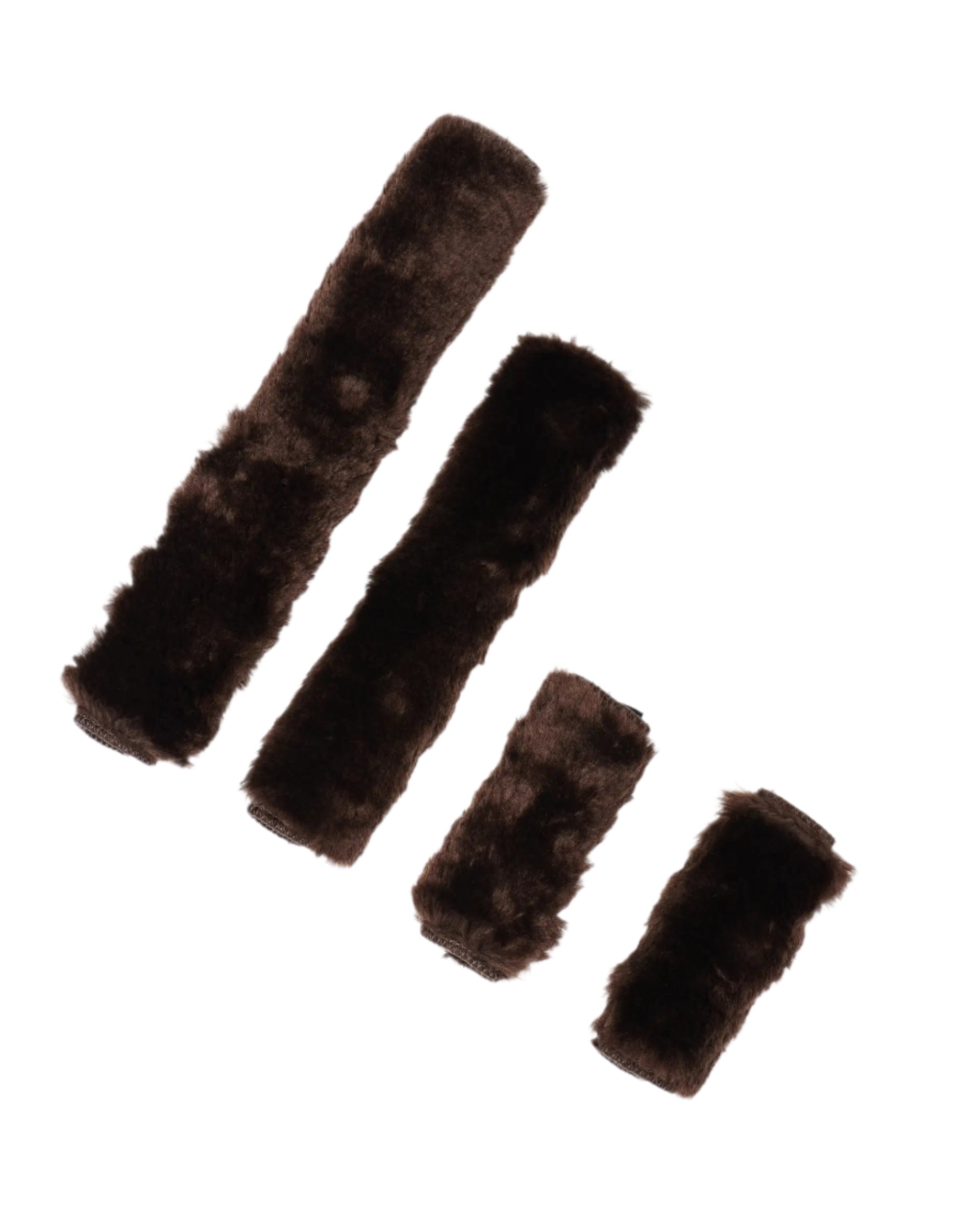 LeMieux Simuwool Headcollar Set Brown