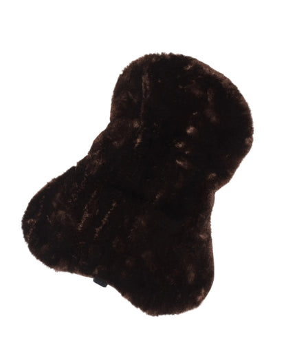 LeMieux Simuwool Seat Saver Brown