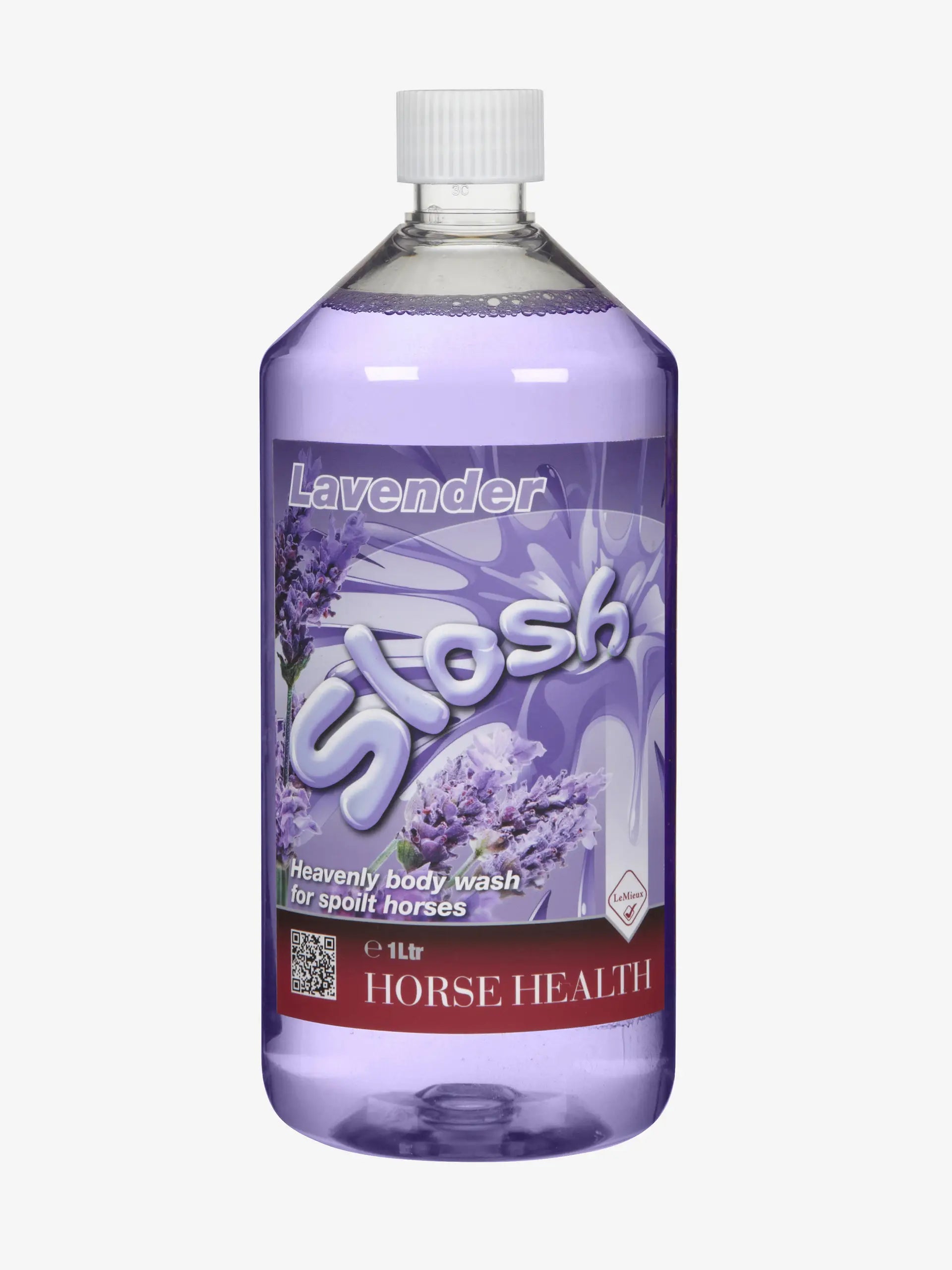 Lemieux Lavender Slosh Horse Wash - Heavenly Body Wash for Spoilt Horses. Shop Equiflair for equine grooming products