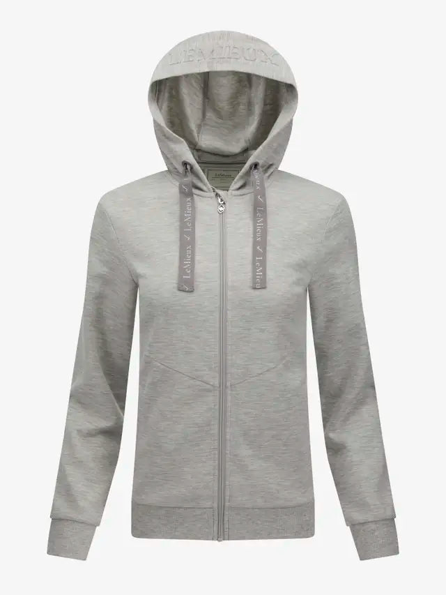 LeMieux Leonie Zip Through Hoodie Grey Marl