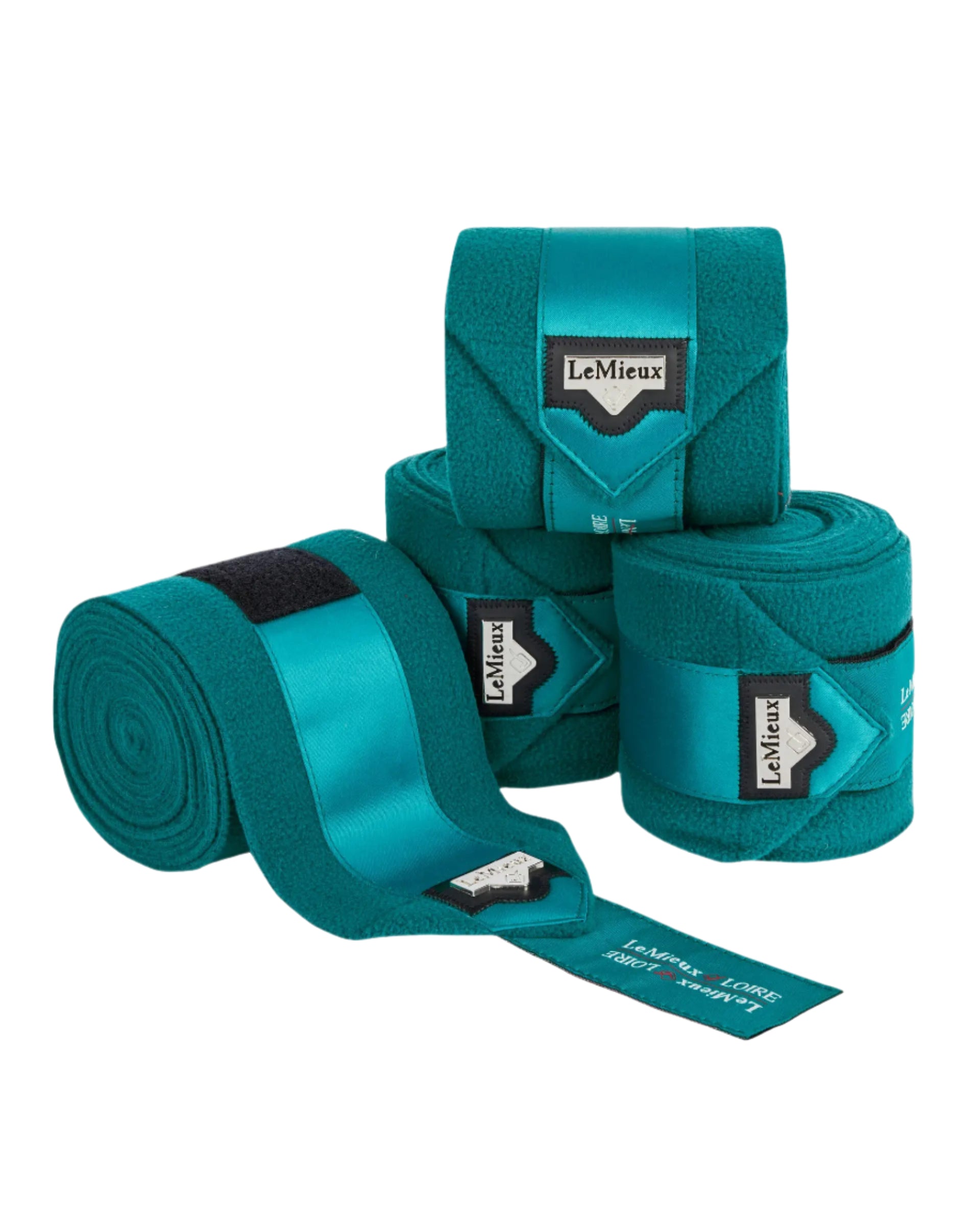 LeMieux Loire Polo Bandages Peacock - Horse Leg Protection, Equestrian Supplies, Equiflair