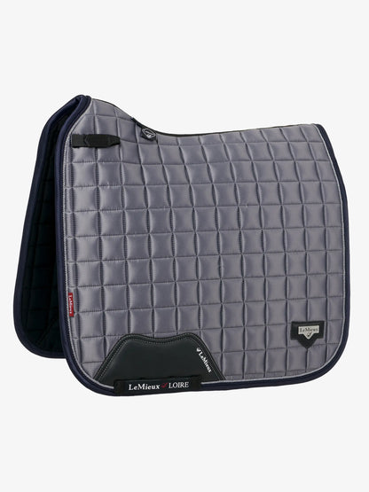 LeMieux Loire Classic Dressage Square Twilight Grey - Equiflair Saddle Pad