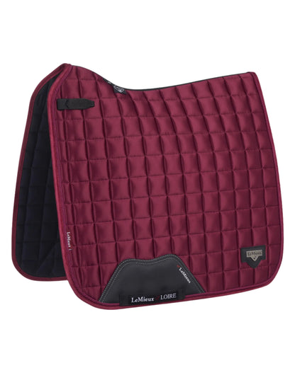 LeMieux Loire Classic Dressage Saddle Pad - Mulberry Horse Riding Equipment