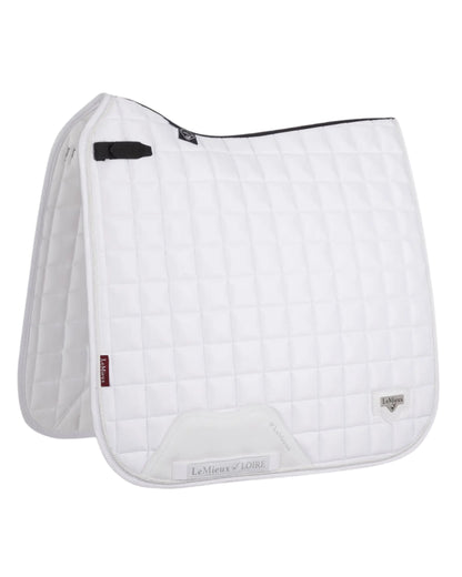 LeMieux Loire Classic Dressage Saddle Pad - White | Equestrian Equipment