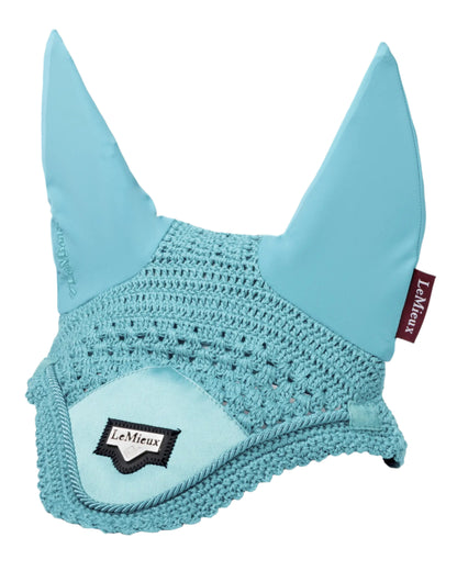 LeMieux Loire Fly Hood Azure - Stylish Equestrian Horse Fly Protection