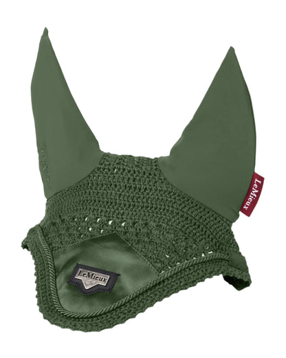 LeMieux Loire Fly Hood - Hunter Green | Horse Fly Protection