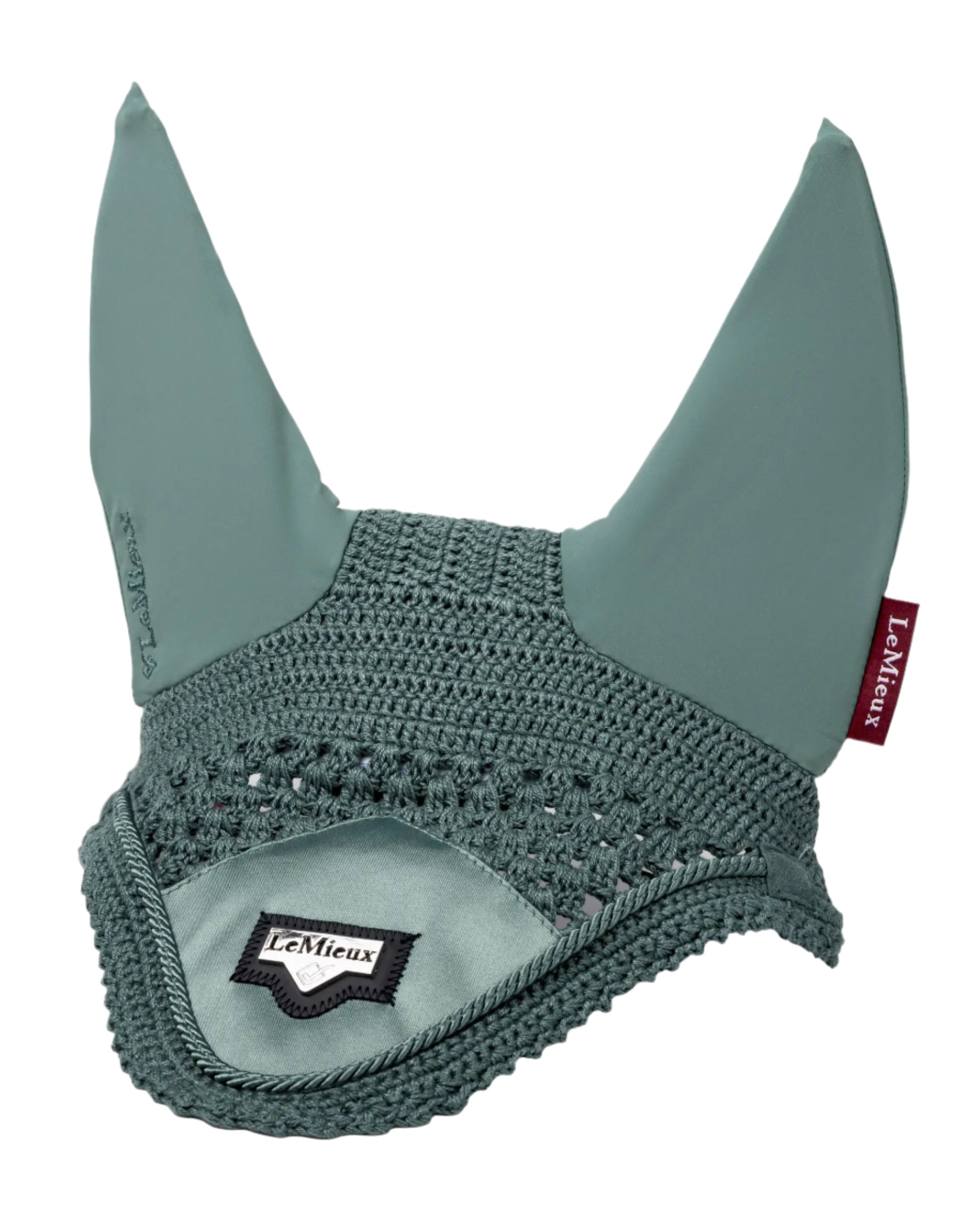 LeMieux Loire Fly Hood - Sage Horse Ear Net by Equiflair. Stylish Protection from Flies.