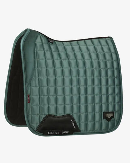LEMIEUX LOIRE MEMORY DRESSAGE SQUARE SAGE Green Saddle Pad - Equiflair