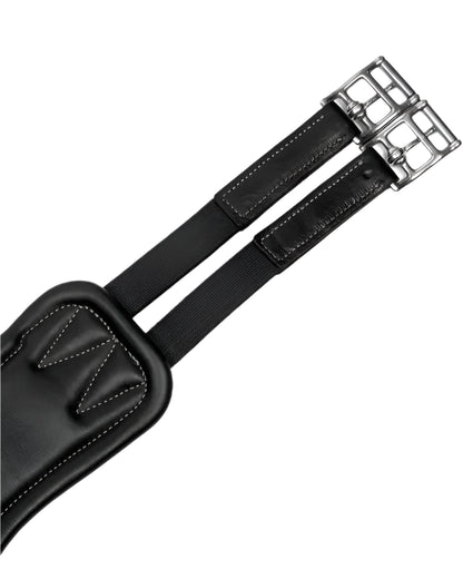 LEMIEUX Gel-Tek Anatomic Stud Girth Black - Equiflair horse riding gear. Close-up for comfortable equestrian performance.