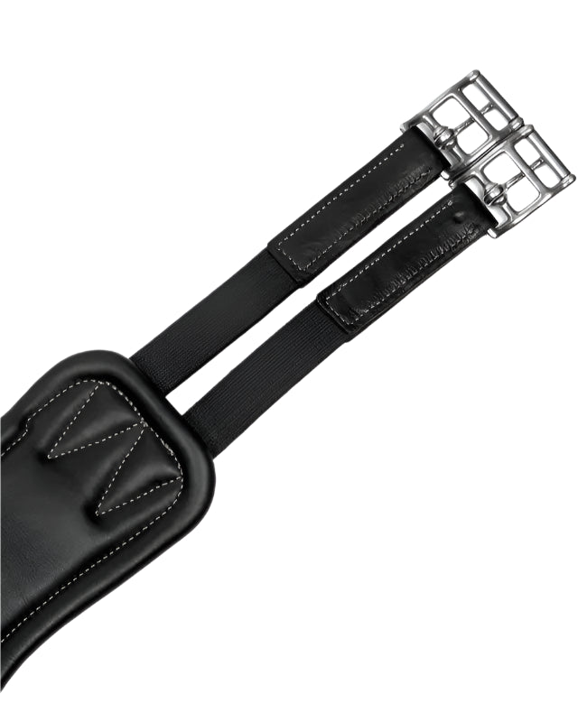 LeMieux Gel-Tek Anatomic Long Stud Girth with Magnet Black