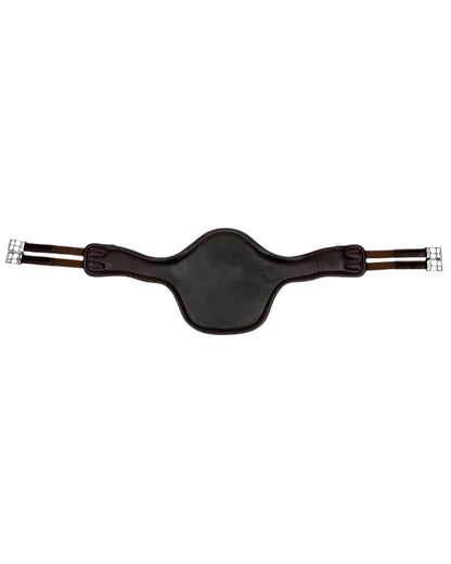 LEMIEUX Gel-Tek Anatomic Long Stud Girth - Brown Horse Girth for Riding, Comfortable Equestrian Equipment