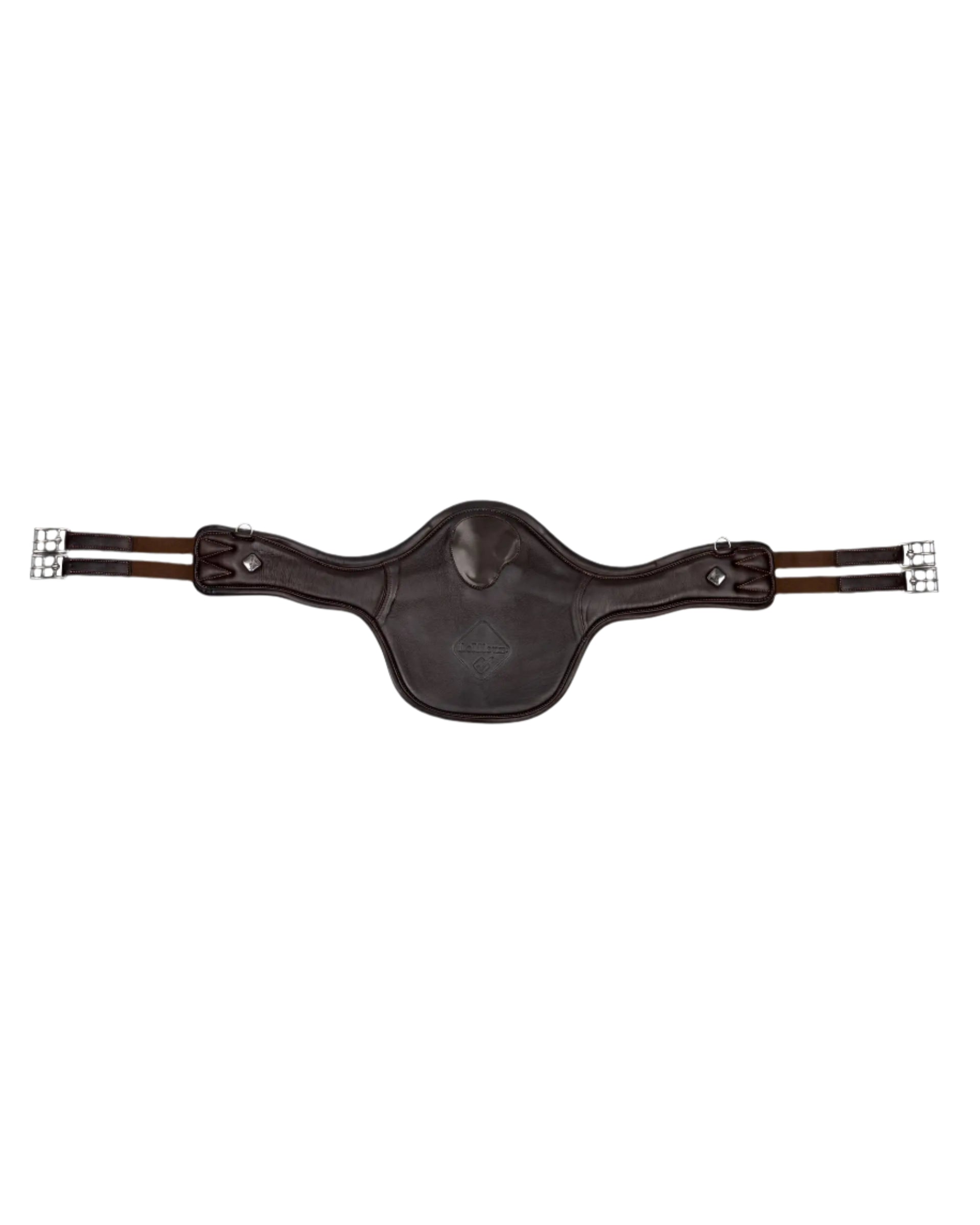 LeMieux Gel-Tek Anatomic Long Stud Girth with Magnet Brown