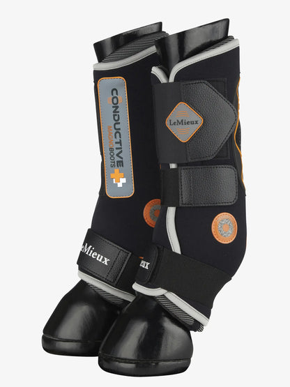 LeMieux Conductive Magno Boots: Horse boots for magnetic therapy & equestrian use. Aid recovery, improve blood supply.