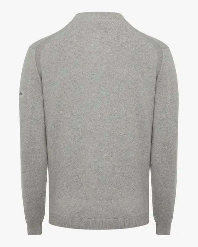 LeMieux Men's Grey Crew Neck Cashmere Jumper | Equiflair Saddlery