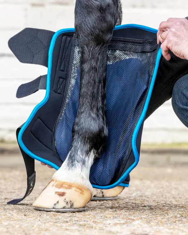 LeMieux ProIce Freeze Boots for Horses: Leg Cooling & Injury Prevention. Equine Icing Therapy at Equiflair.