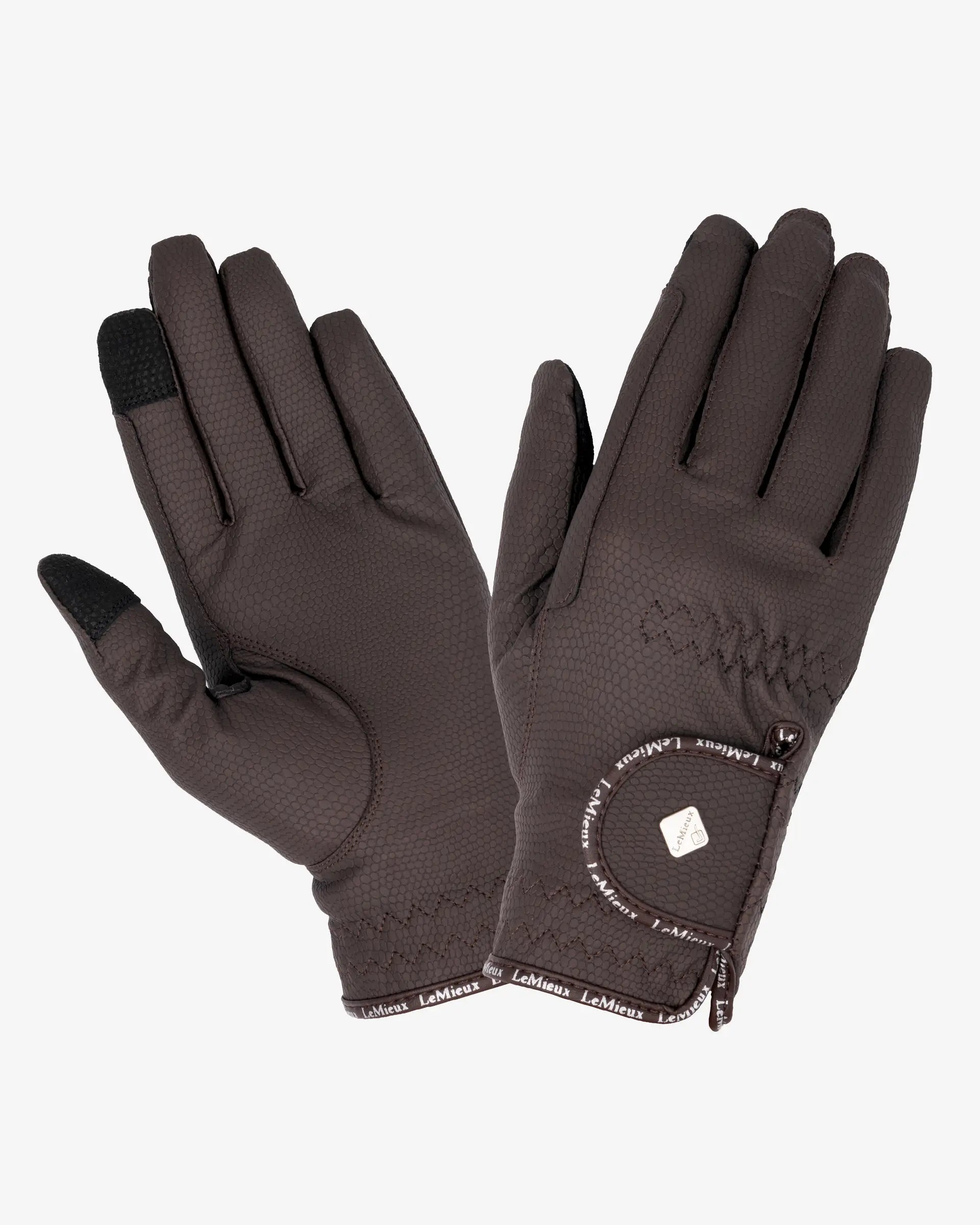 LeMieux Classic Riding Gloves Brown