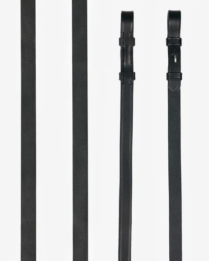 LeMieux Kris Extreme Rubber Reins Black