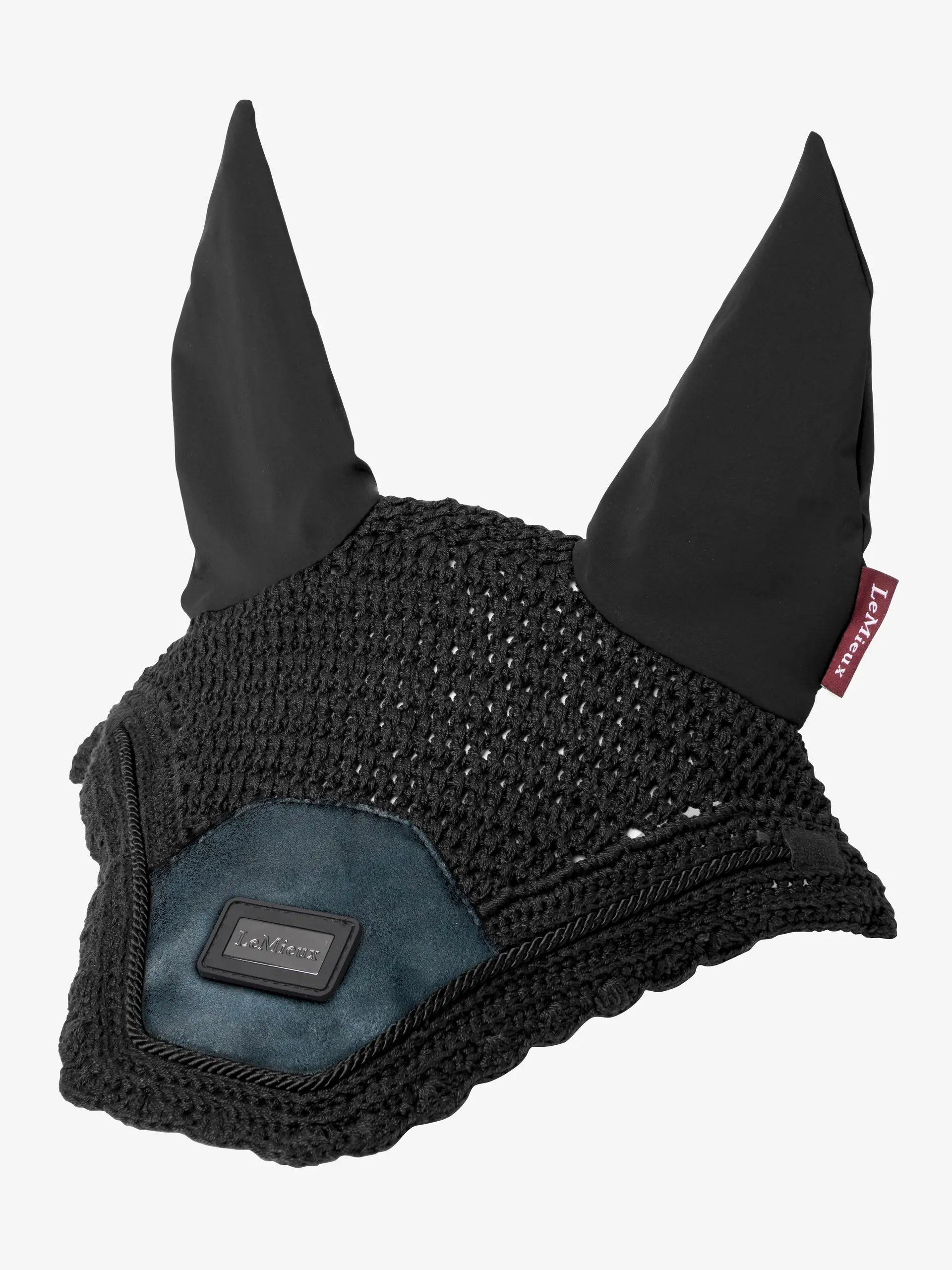 LeMieux Rhone Fly Hood Petrol Blue | Horse Fly Mask | Equestrian Ear Net