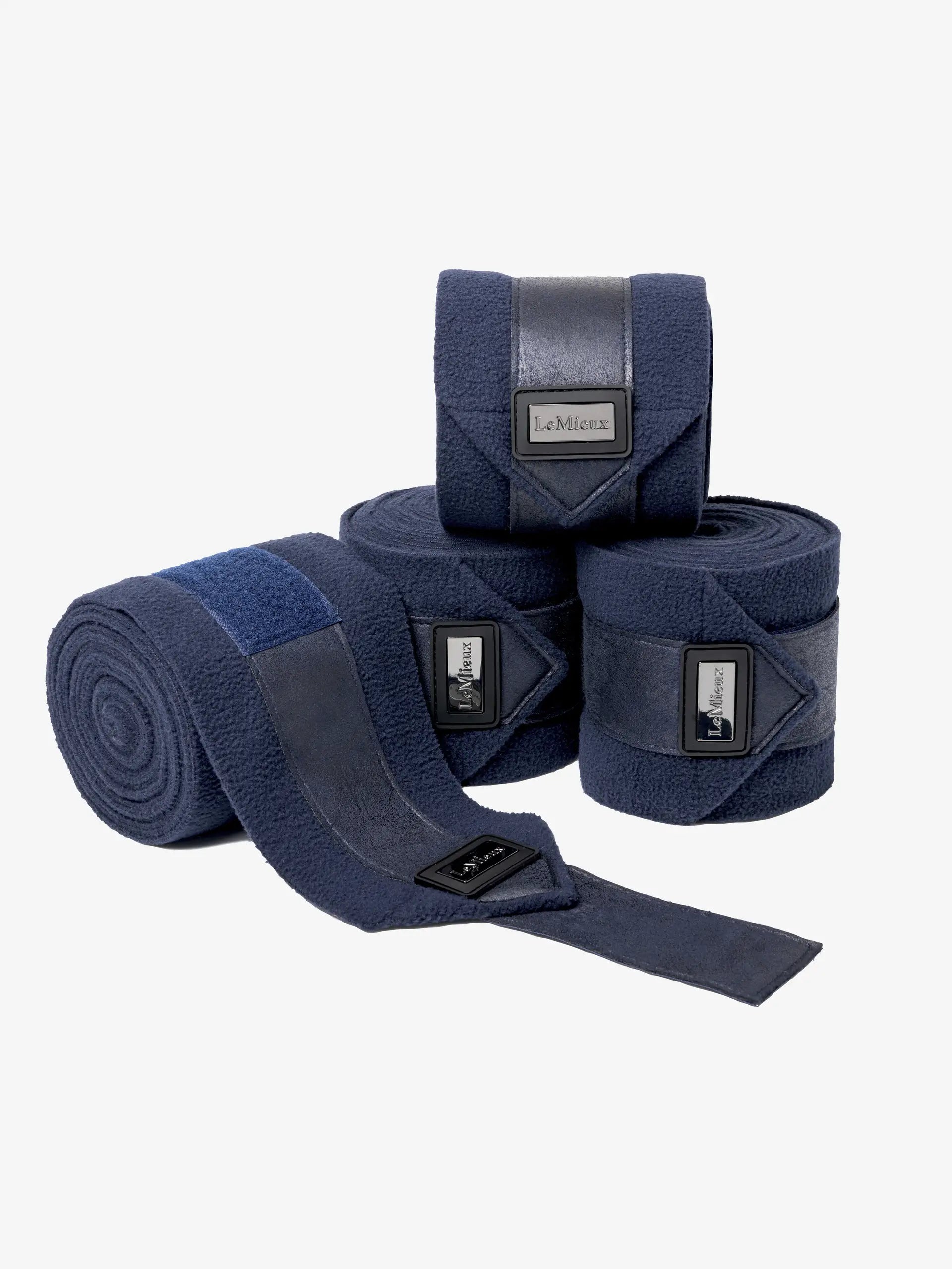 LeMieux Rhone Polo Bandages Vintage Navy | Equiflair - Premium equestrian leg wraps