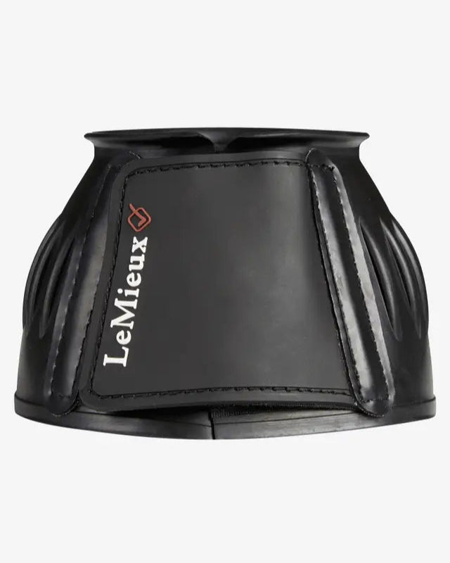 Lemieux Black Rubber Bell Boots - Horse Hoof Protection - Equestrian Equipment at Equiflair Saddlery