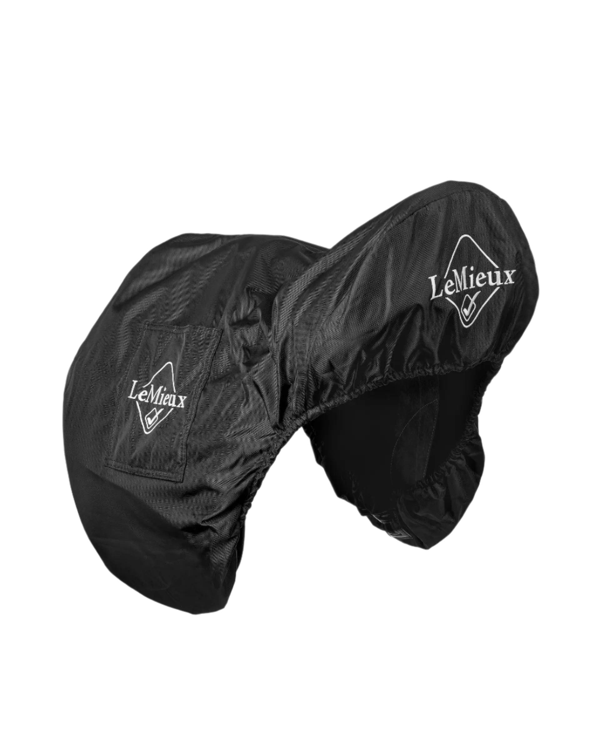 LeMieux GP Jump Saddle Cover Black: Waterproof Horse Saddle Protection, Equiflair
