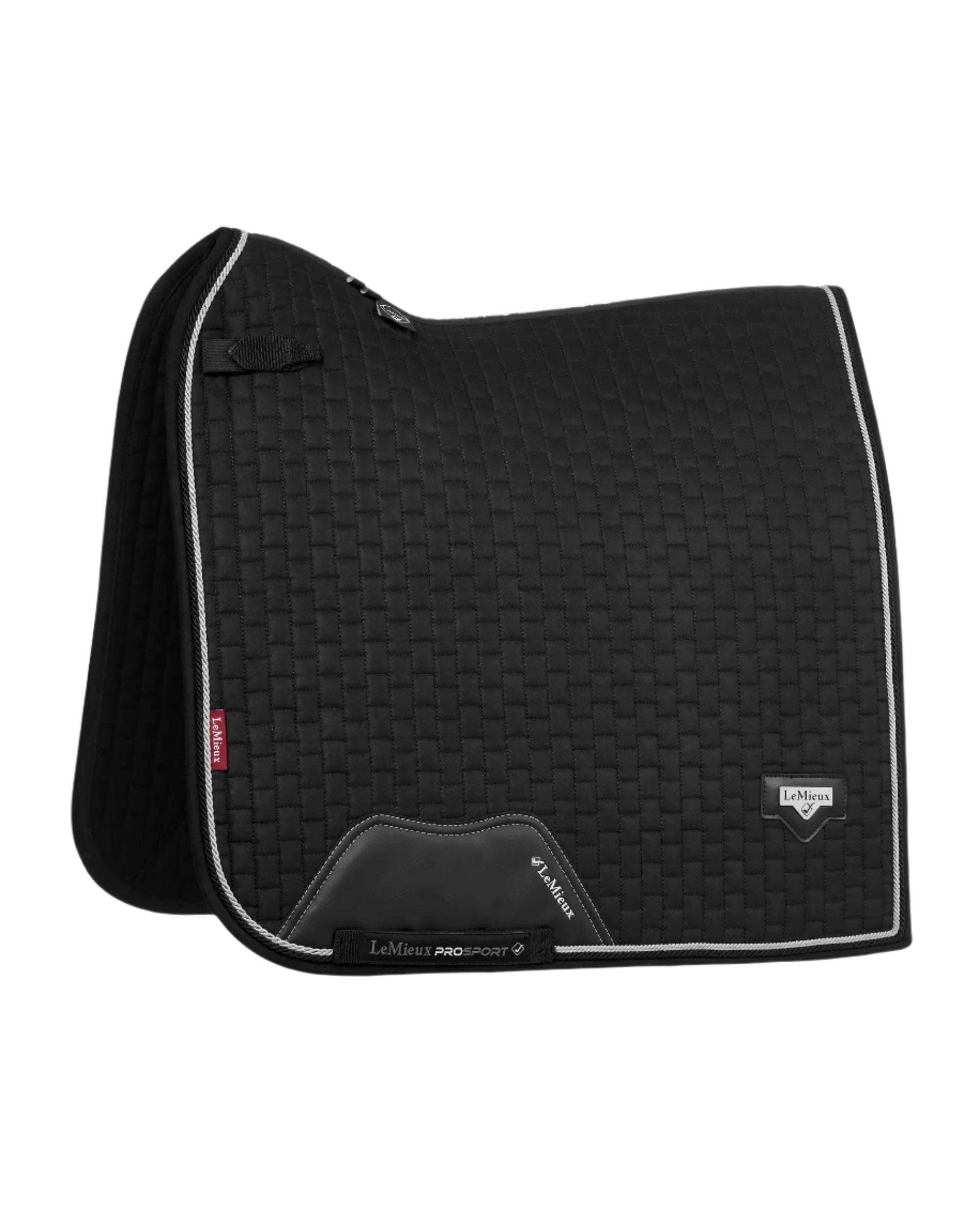LeMieux Puissance Suede Dressage Square Black