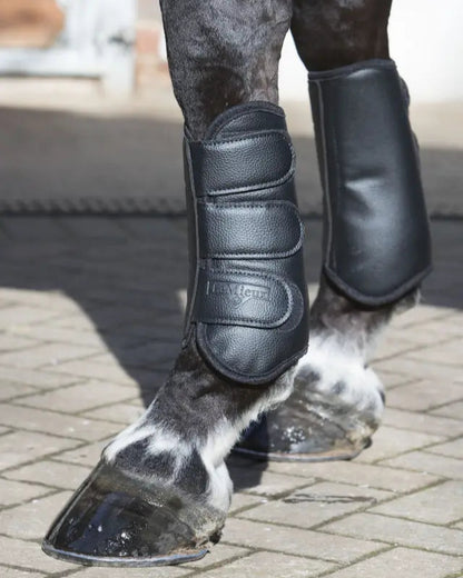 LeMieux Schooling Boots Black for Horses: Leg Protection for Riding